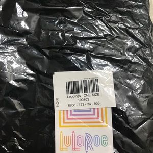 LLR OS Noir black leggings